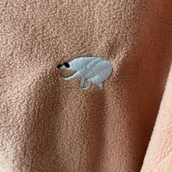 Kawaii Salmon Fleece Jacket - Picture 2 of 3